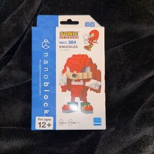 Sonic Knuckles Building Set - Red and White